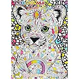 Download Amazon Com Color Me Lisa Frank Adult Coloring Book 2 Pack Unicorn Bunny Kitten Dolphin Pegasus Toys Games