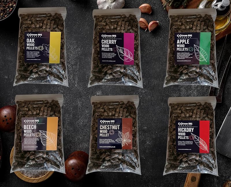 Exstream BBQ 150g Pellets Variety Pack for Ninja Electric Smokers