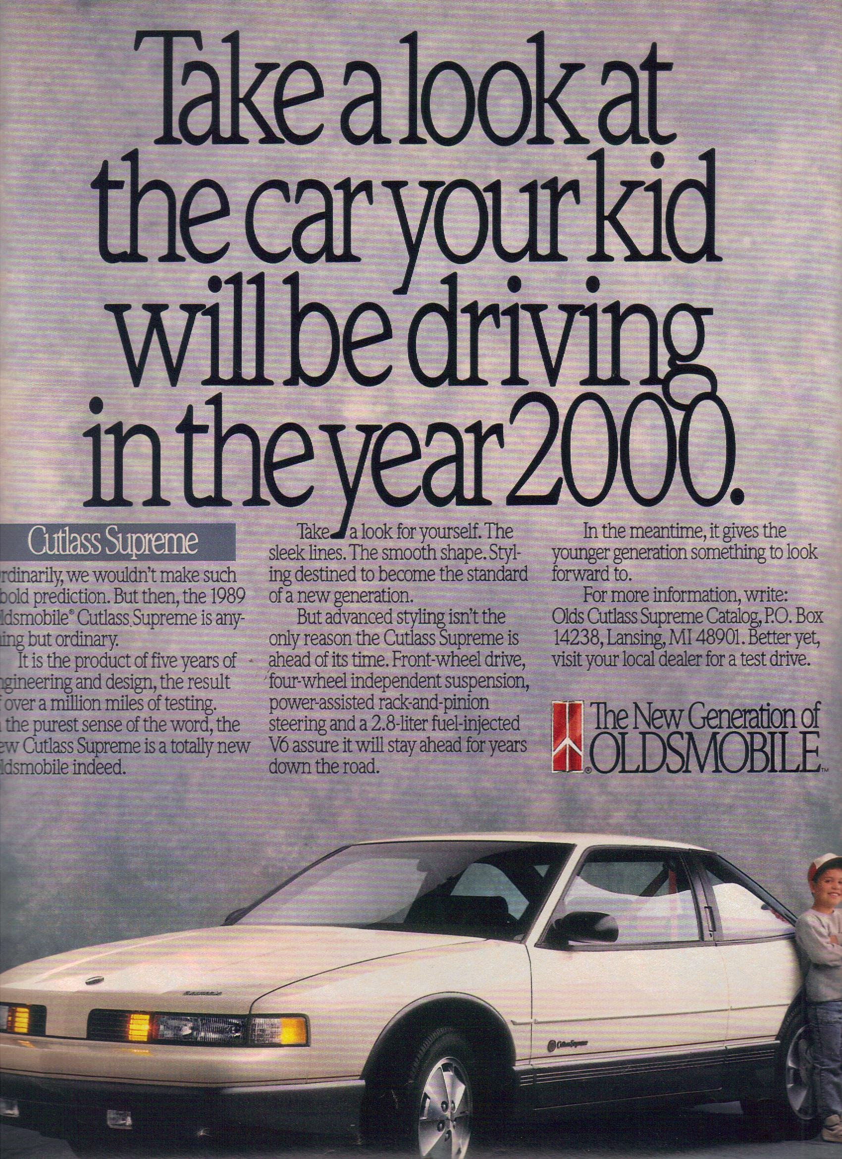 1989 cutlass supreme