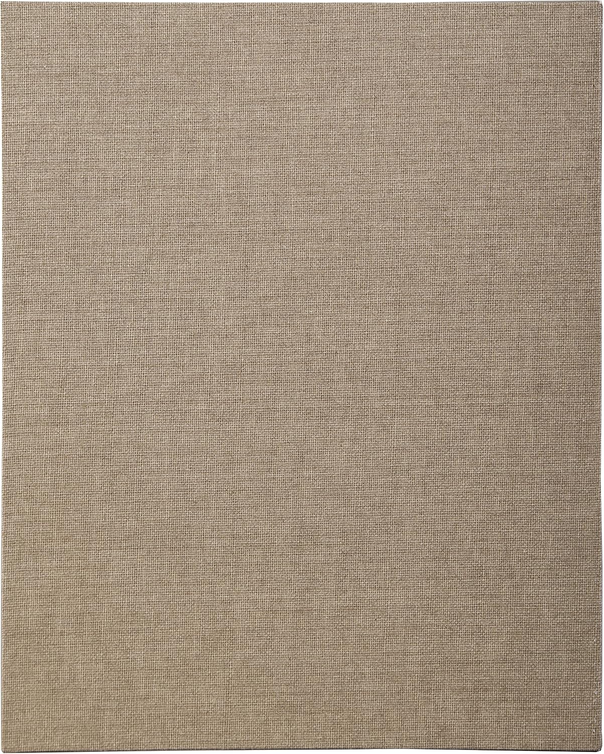 Clairefontaine, Ref 34147C, Natural Canvas Board, 20 x 20cm Sized, 3mm Thick, 75% Cotton & 25% Polyester