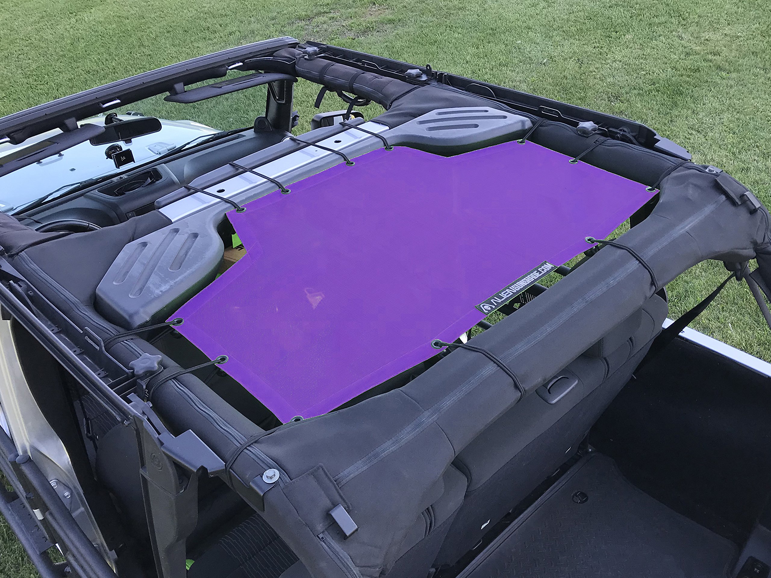 Buy Alien Sunshade Jeep Wrangler JKU (20072018) Rear Half Mesh Sun