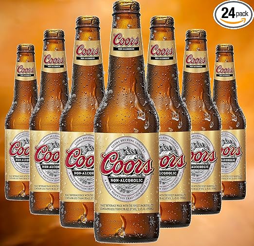 Coors Cerveza no alcohólica, 12 oz (11.8 fl oz) Caja de ...