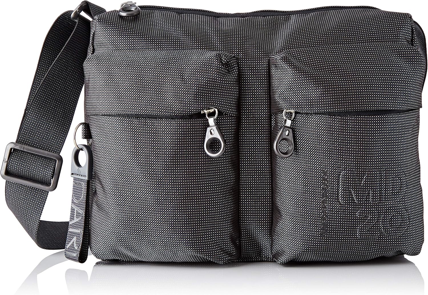 Mandarina Duck Women's MD 20 P10QMTT5 Crossbody Bag, Grey (Steel), 28x22x12 (L x H x W)