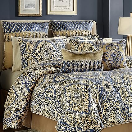 Buy Croscill Allyce Comforter Set Queen Blue Online At Low