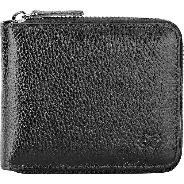 ANDOILT Billeteras Para Mujer De Piel Auténtica, Pequeña, Plegable, Con Bloqueo RFID, Con Bolsillo Para Monedas, Con Ventana De Identificación, Y5 Azul, Vintage
