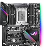 ASUS ROG ZENITH EXTREME AMD Ryzen Threadripper TR4 DDR4 M.2 U.2 X399 E-ATX HEDT Motherboard with onboard WiGig 802.11AD WiFi, USB 3.1, and AURA Sync RGB Lighting