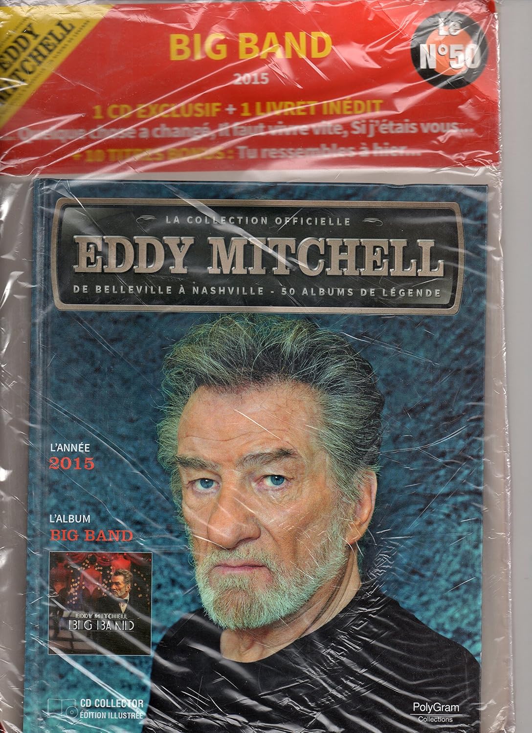 Eddy Mitchell La Collection Officielle N 50 1 Cd Livret Illustre Eddy Mitchell Amazon Fr Musique