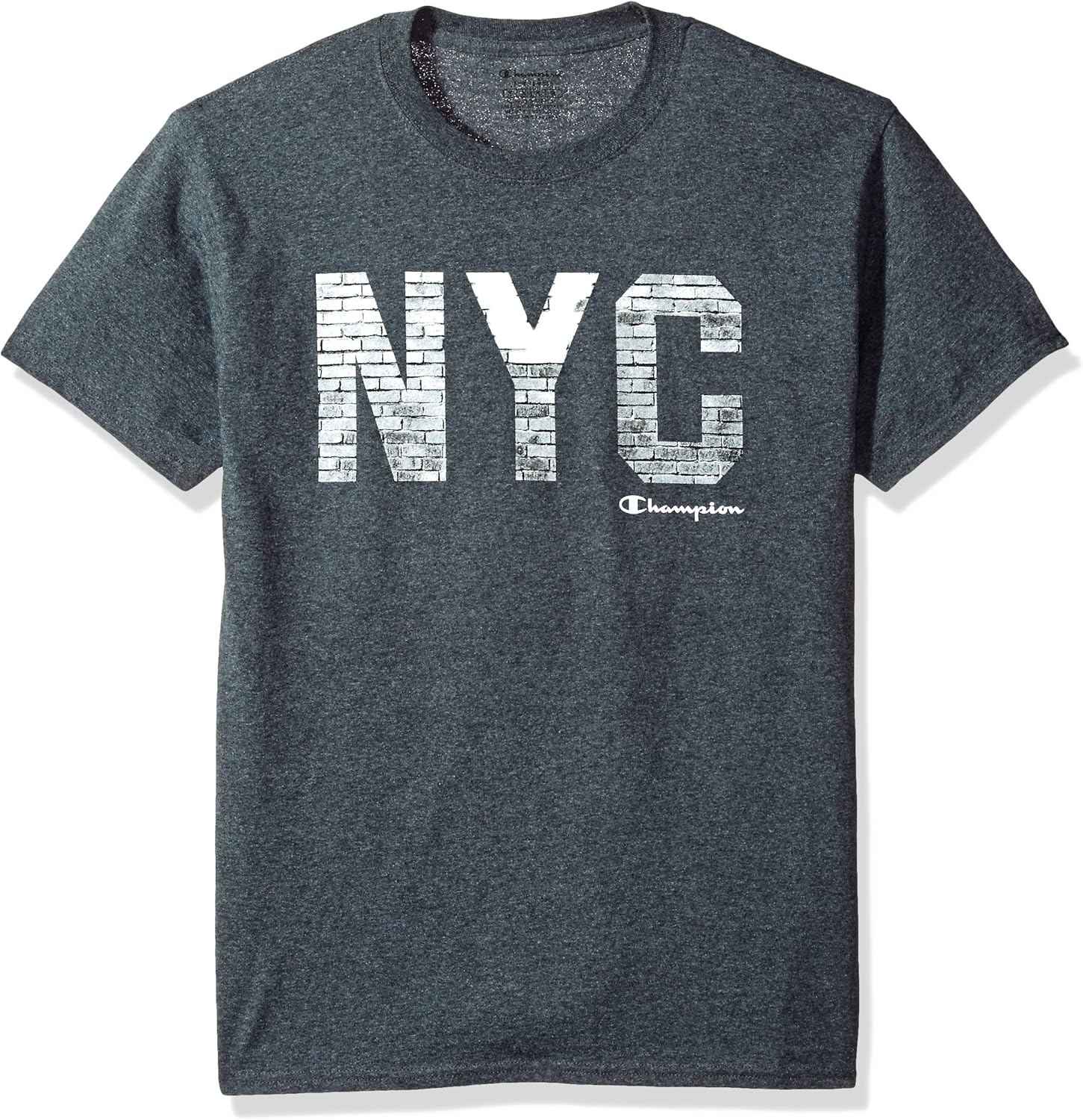 Champion Men's Classic Jersey Graphic T-Shirt at  Men’s Clothing store