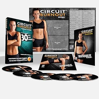 Amazon Com X Trainfit Circuit Burnout 30 Day Fat Shred 5 Disc