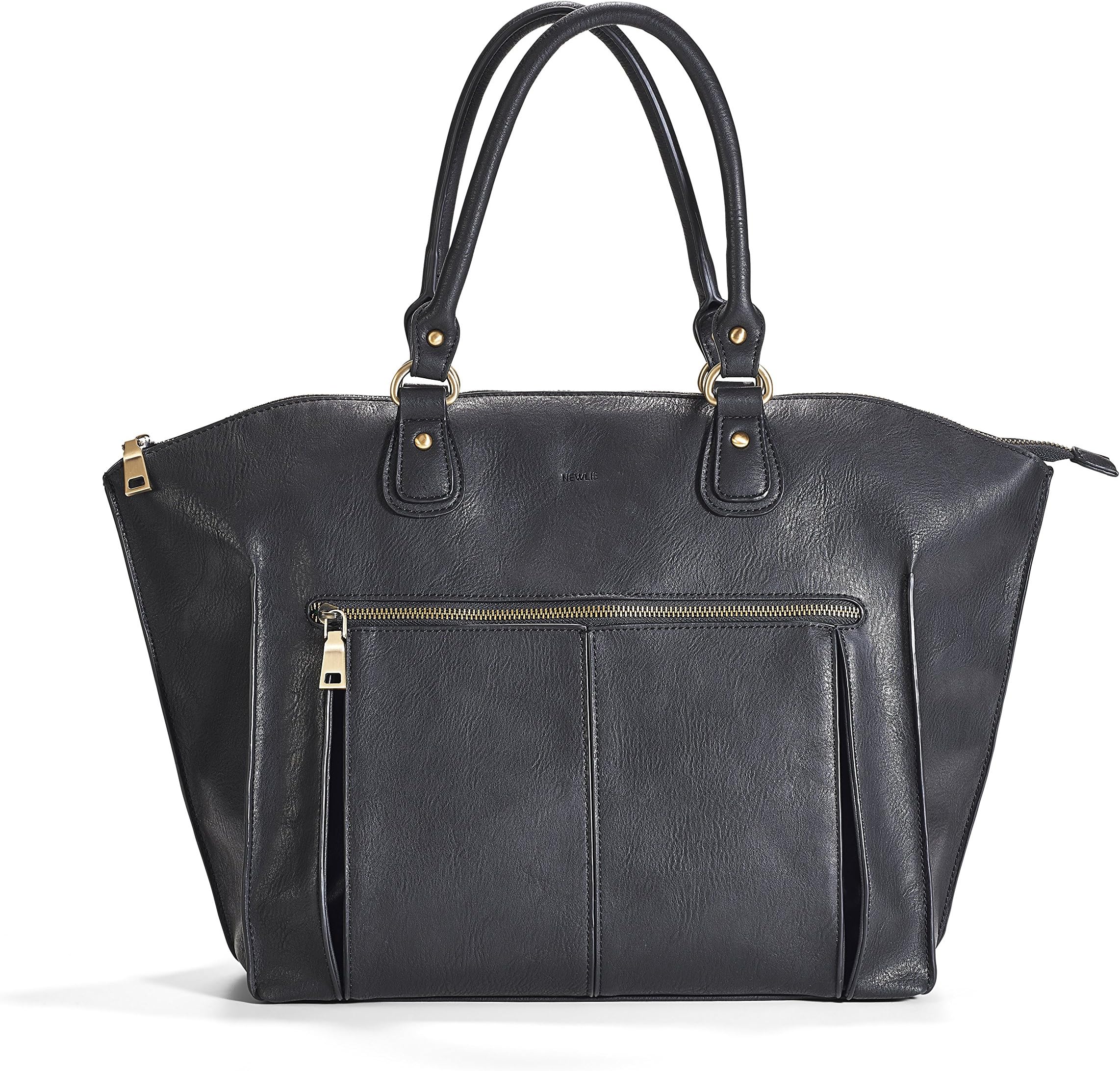 Newlie Lily Tote Diaper Bag, Black, One Size