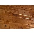 Mix of 10 Assorted and Branded Wine Panels from Original Crates Sides, Ends and Tops Wood