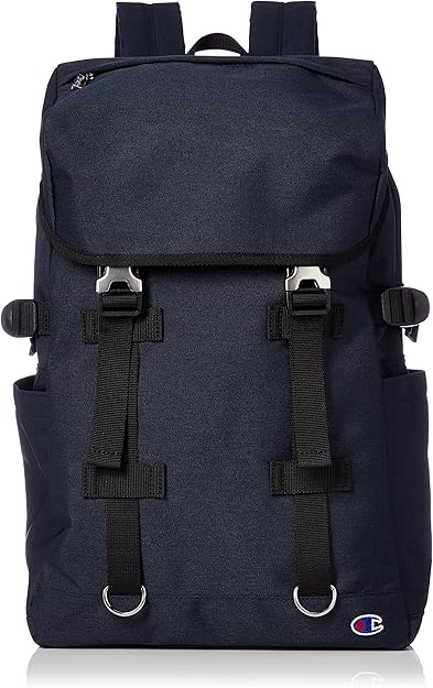 Amazon Co Jp チャンピオン リュックサック コンコード ウィメンズ 21l サイズ収納可能 かぶせタイプ ネイビー シューズ バッグ