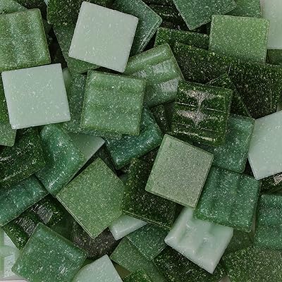 Buy Milltown Merchants Green Mosaic Tiles Bulk Mosaic Tile Assortment 3 4 Inch 20mm Mixed Colors Venetian Glass Tile 7 Pound 112 Oz Craft And Backsplash Tile Online In Indonesia B074ttfddn