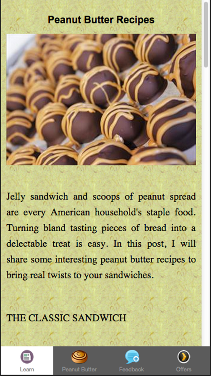 Peanut Butter Recipes - Chocolate Chip Cookies