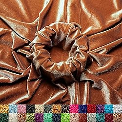 Ice Fabrics Stretch Velvet Fabric by The Yard