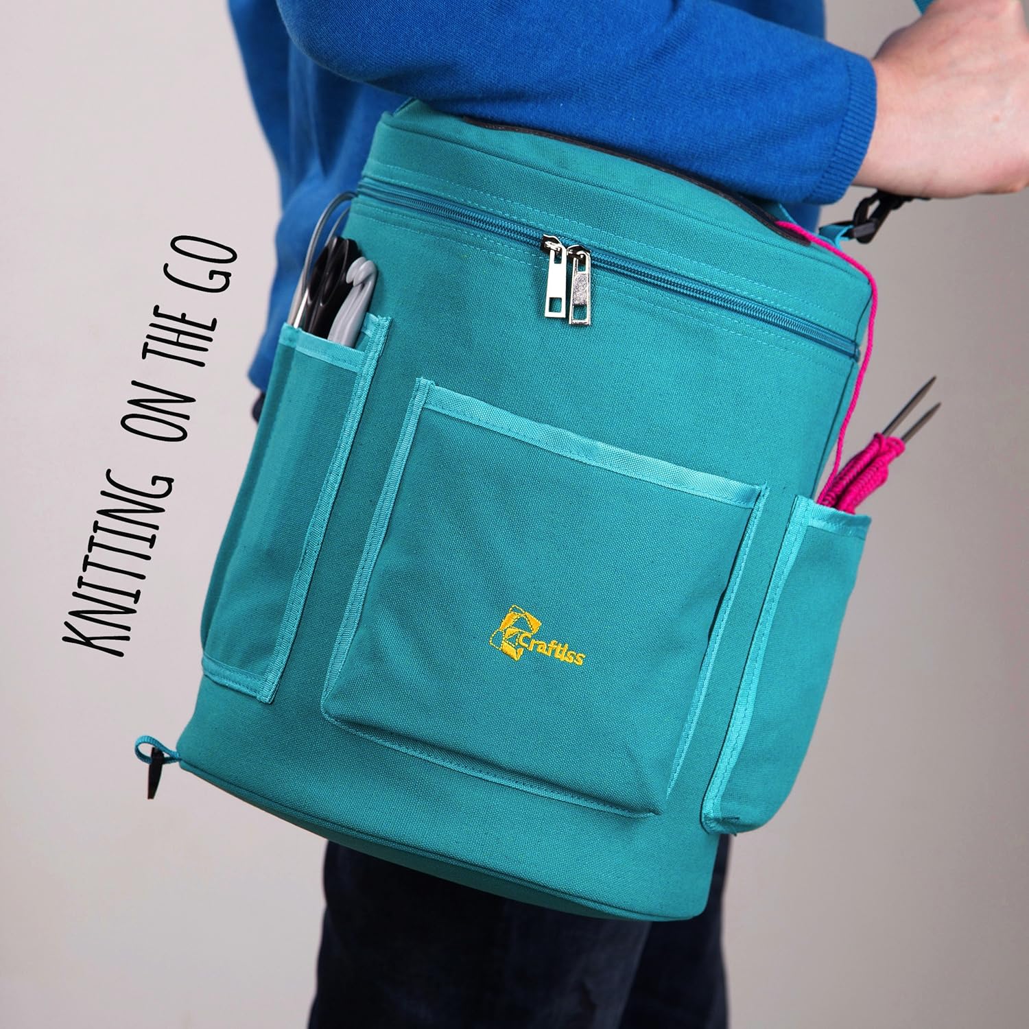 Best Knitting Bag Most Sophisticated Featured Sewing Spider