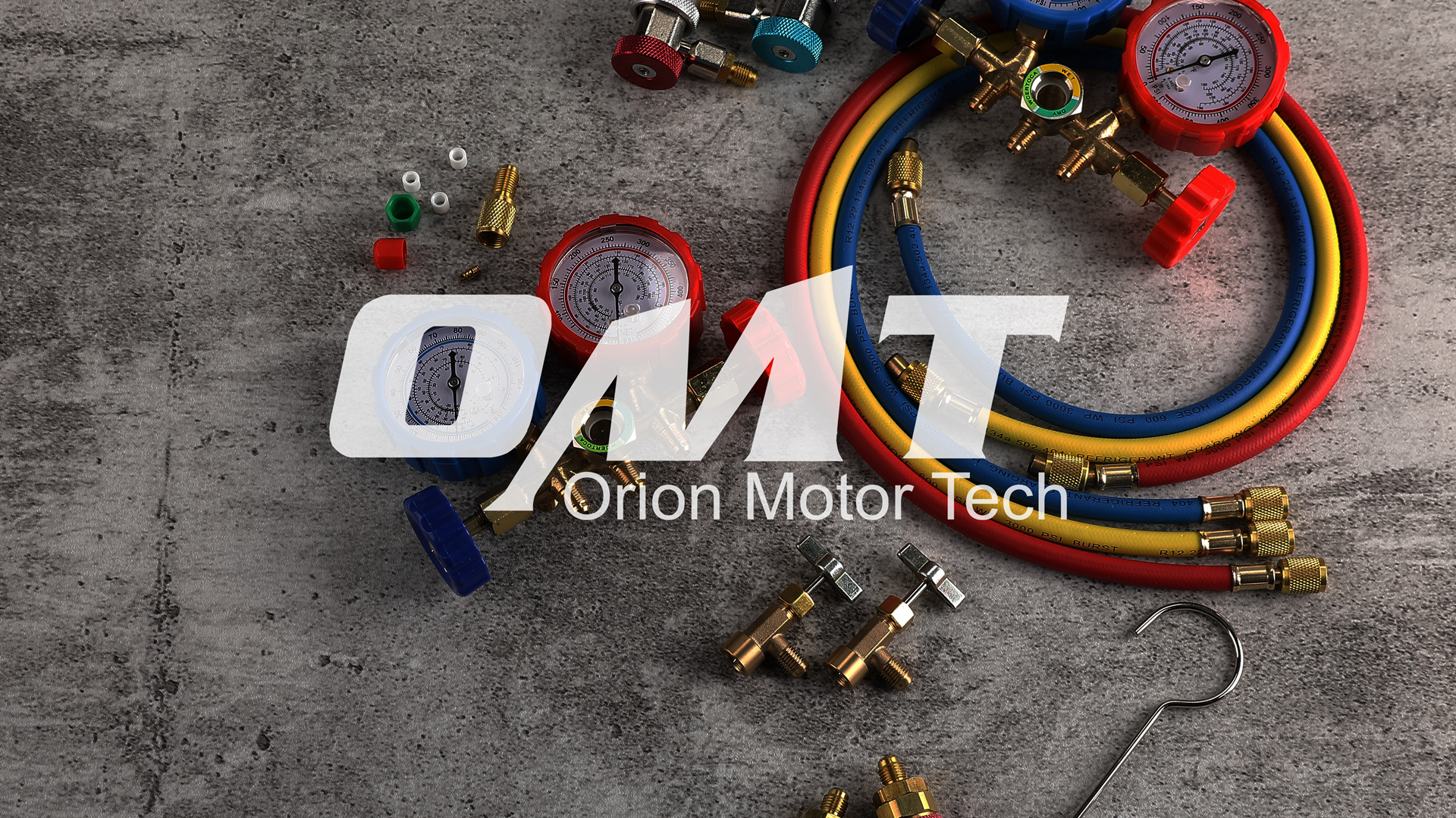6 OrionMotorTech+Diagnostic+Manifold+Refrigerants+Adjustable