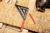 Lufkin 2-in-1 Extendable Layout Tool & Speed Square 15cm 30cm view 6