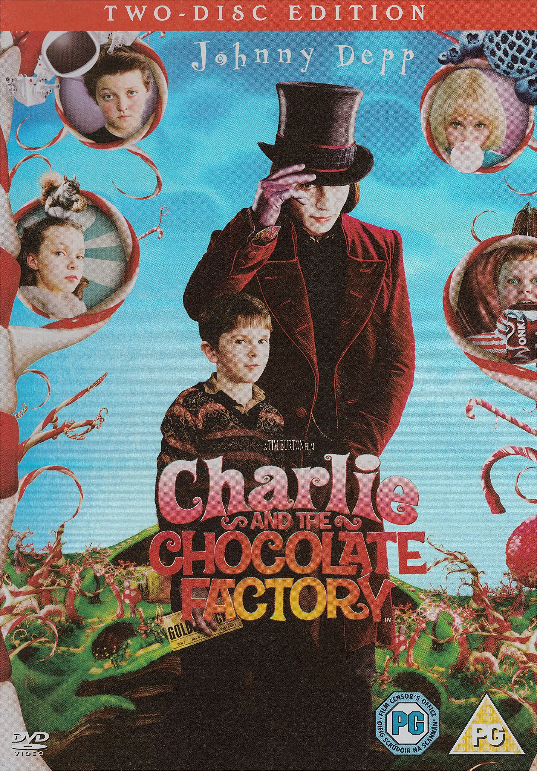 Charlie & The Chocolate Factory (2 Disc Edition) [DVD] [2005]