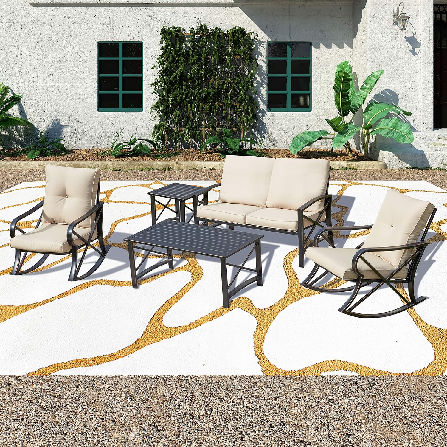 Best patio furniture set 5 seats