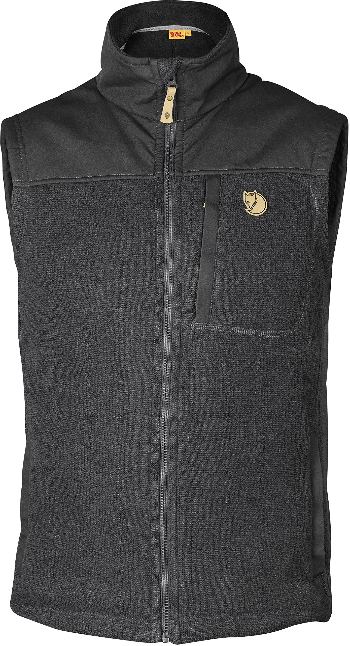 Fjällräven FJÄLLRÄVEN Men's Buck Fleece Vest, Grey, L UK