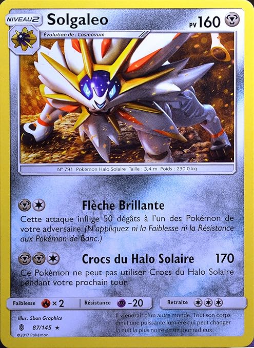 Jeux Et Jouets Cartes A Collectionner Jeux Et Jouets Cartes A L Unite Carte Pokemon 61 145 Lunala 160 Pv Damaskus Shop De