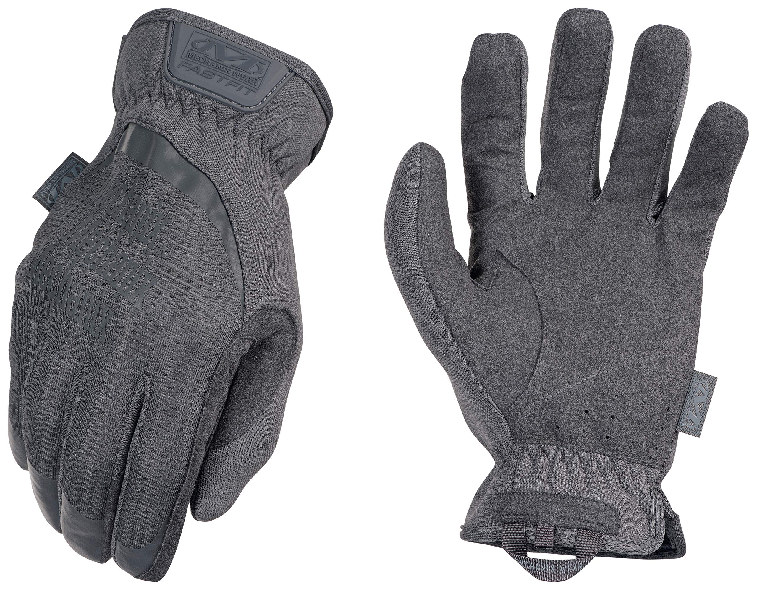 Mechanix Wear - FastFit Wolf Grey Touch Screen Gloves (Small, Grey)