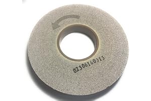 SIGNI Convolute Wheel Deburr & Finish EXL 8"X1"X3" 8A MED Aluminum Oxide Grain Polishing Wheel - for Metal Alloy Steel