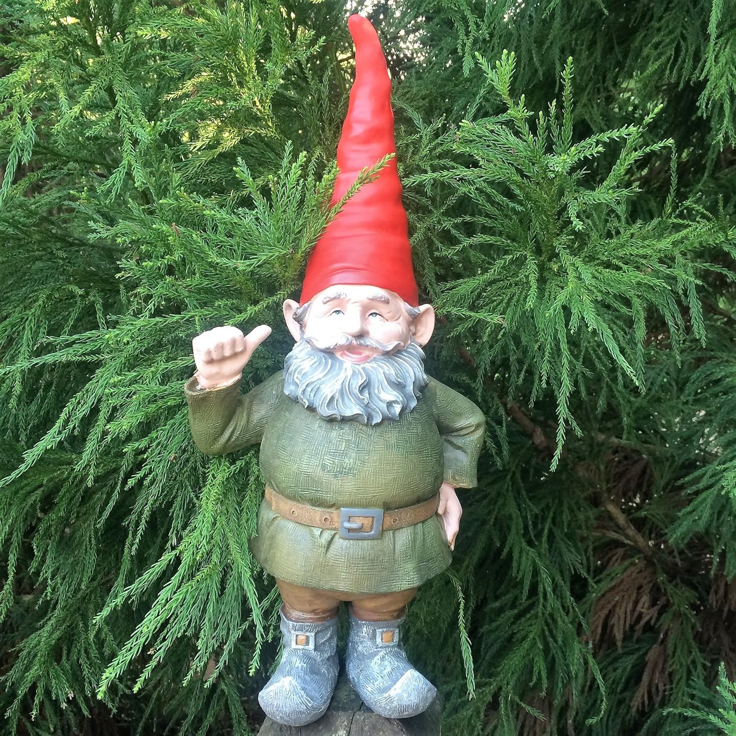 Best Toad Hollow 20 In. Santa Claus The Christmas Gnome Holiday Home And Garden Statue