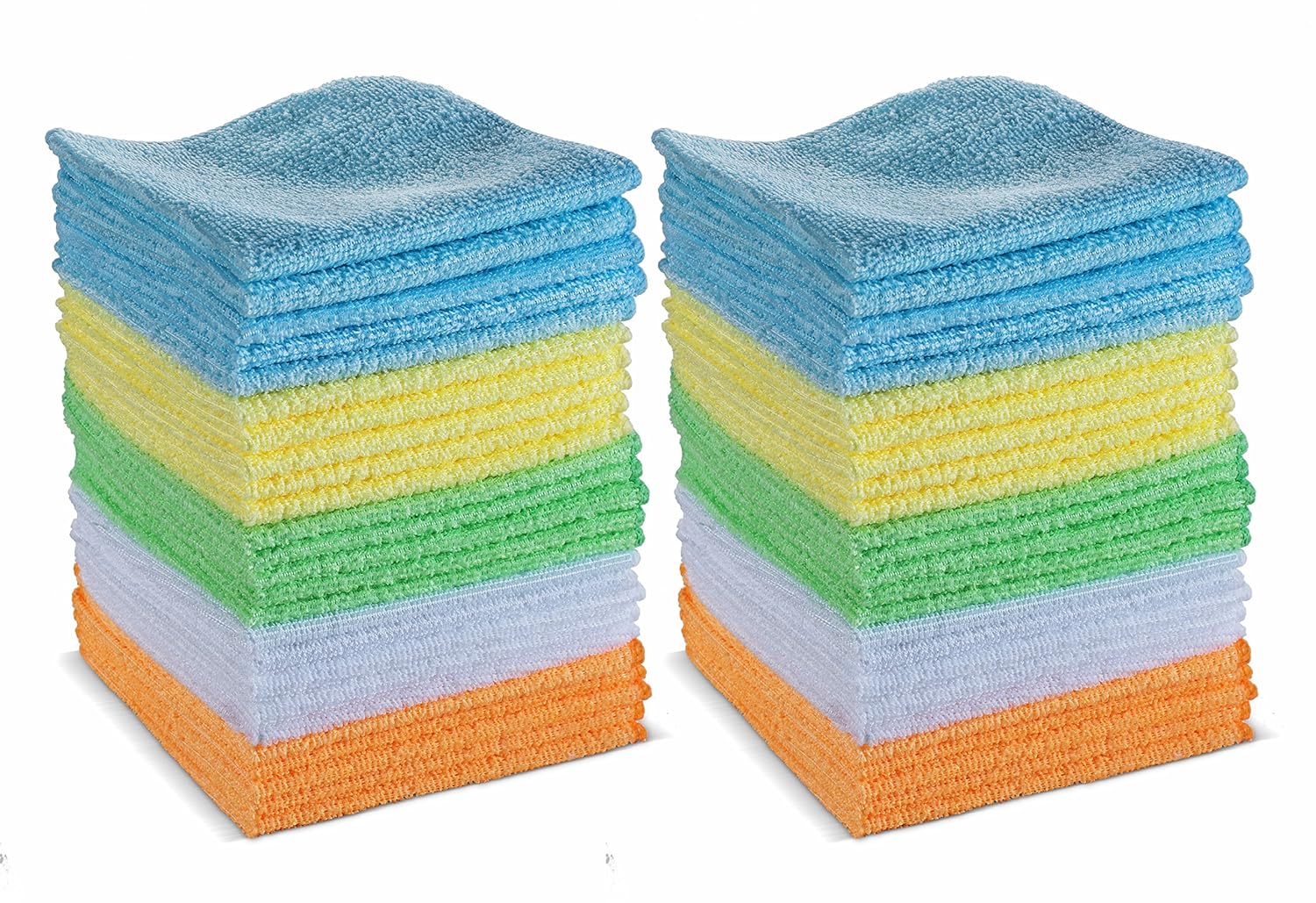 Set of 50 Microfiber Cleaning Cloth Towel Rag Car Polishing Detailing