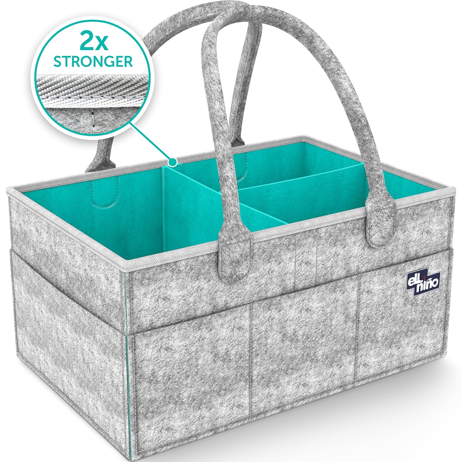 Baby Diaper Caddy Organizer Portable Large diaper caddy tote Car