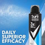 Sure Men Maximum Protection Clean Scent Body Spray 96 Hour Sweat Odour Control view 3
