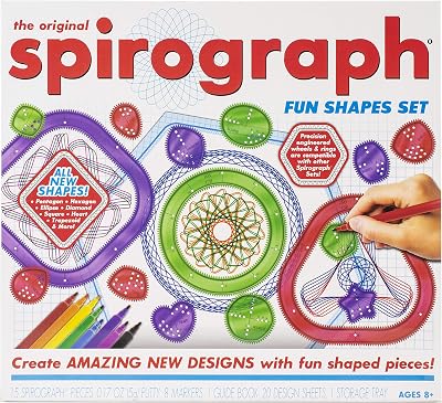 Spirograph Fun Toy Set - Art & Math Creativity Kit, One Size