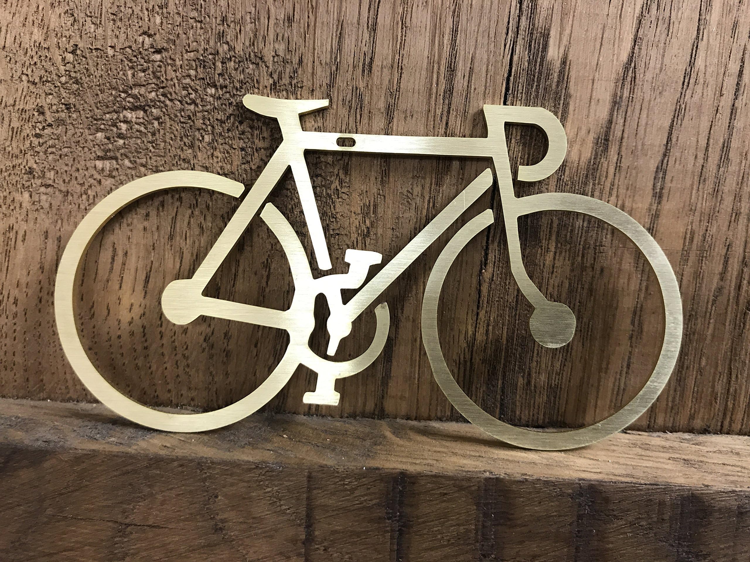 Brass Bicycle Christmas Tree Decoration Ornament