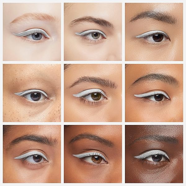 NYX PROFESSIONAL MAKEUP MECHANICAL EYE PENCIL, VIVID RICH MECHANICAL, CREAMY RETRACTABLE EYELINER – QUARTZ QUEEN, WHITE EYELINER