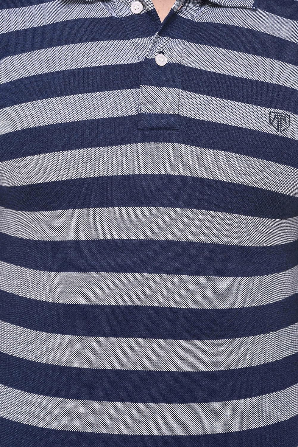 tinted men's matty polo neck t-shirt (tj548)