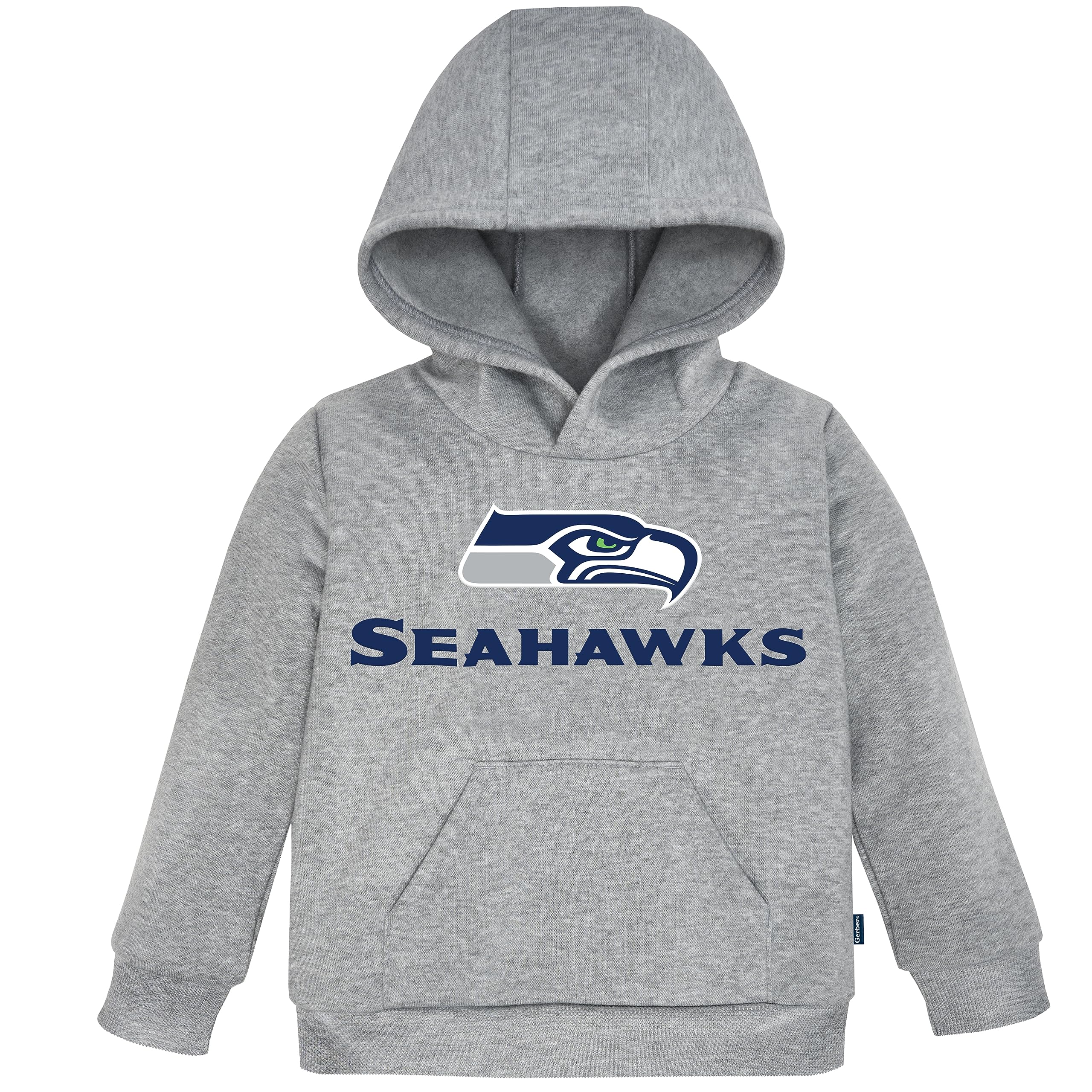 Gerber NFL Baby & Toddler Fleece Hoodie, Seattle Seahawks, 12 Months Team Color Image