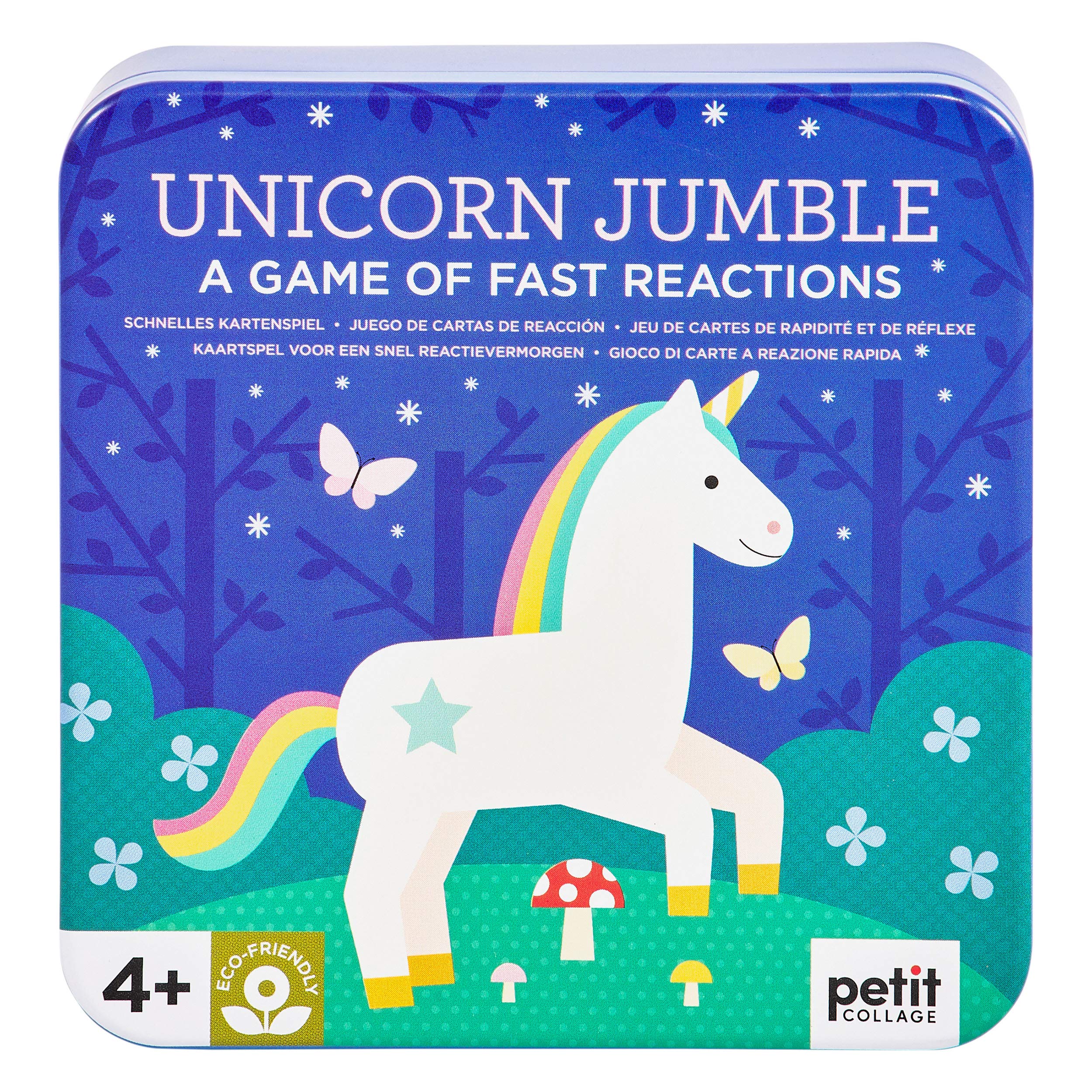 Petit Collage Unicorn Jumble Card Game