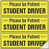 Student Driver Sticker Sign for Car - Non-Magnetic