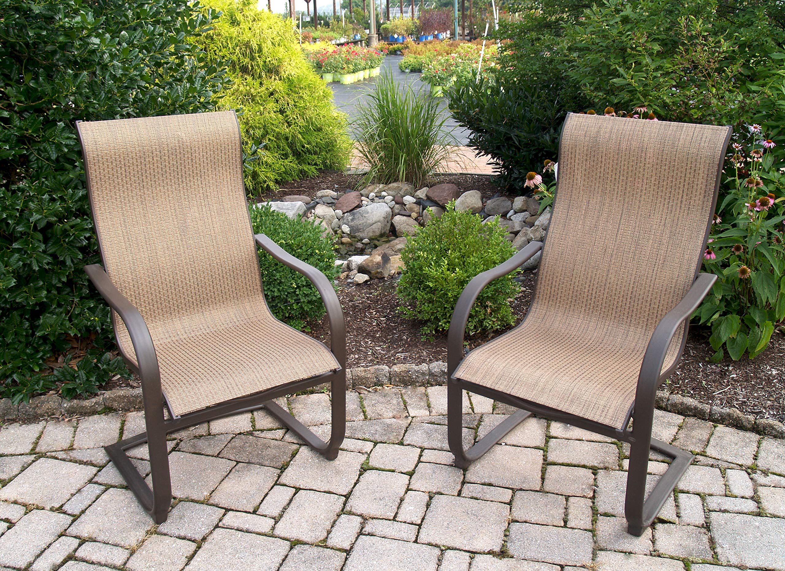 Agio International Adh10019k01 Bellevue Spring Chair Quantity 4 Buy Online In Bermuda Brand Courtyard Classic Products In Bermuda See Prices Reviews And Free Delivery Over Bd 70 Desertcart