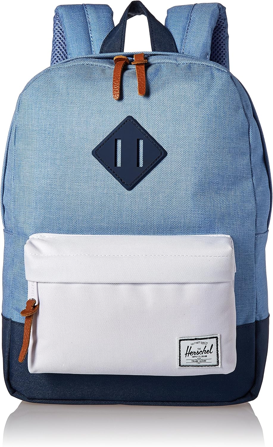 Herschel UnisexErwachsene Settlement Kinder 9.5 L Rucksack, blau/weiß