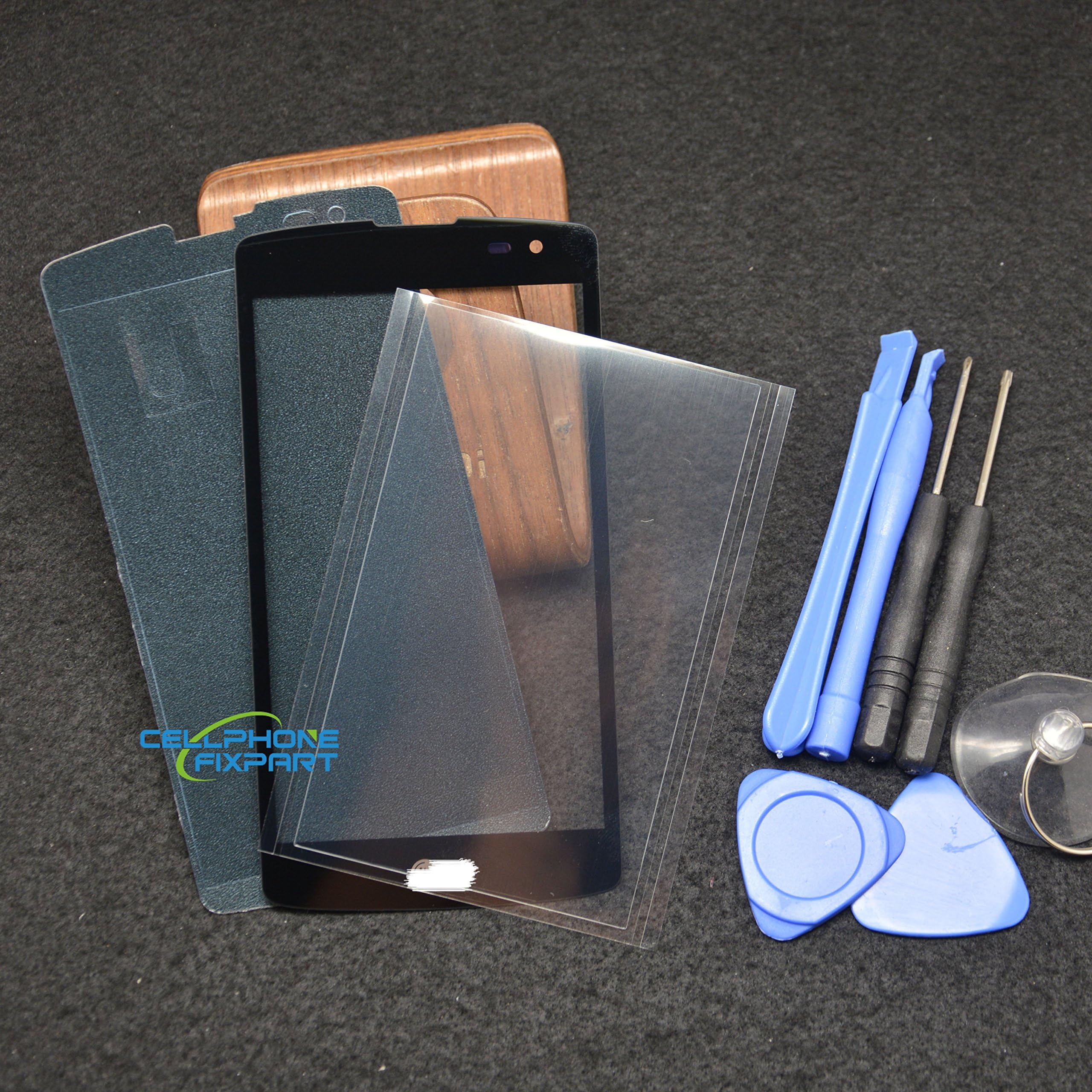 New Front Screen Glass Panel Replacement with Pre-cut FRAME&OCA Tape for LG L Fino D290 D290N D295