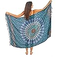 Boho Chic Pareo - Mandala Pareo - Bikini Swimsuit Cover Up - Beach Dress - Wrap