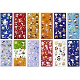 Hallmark Peanuts Stickers, 237 Count (Snoopy, Halloween, Christmas, Easter)