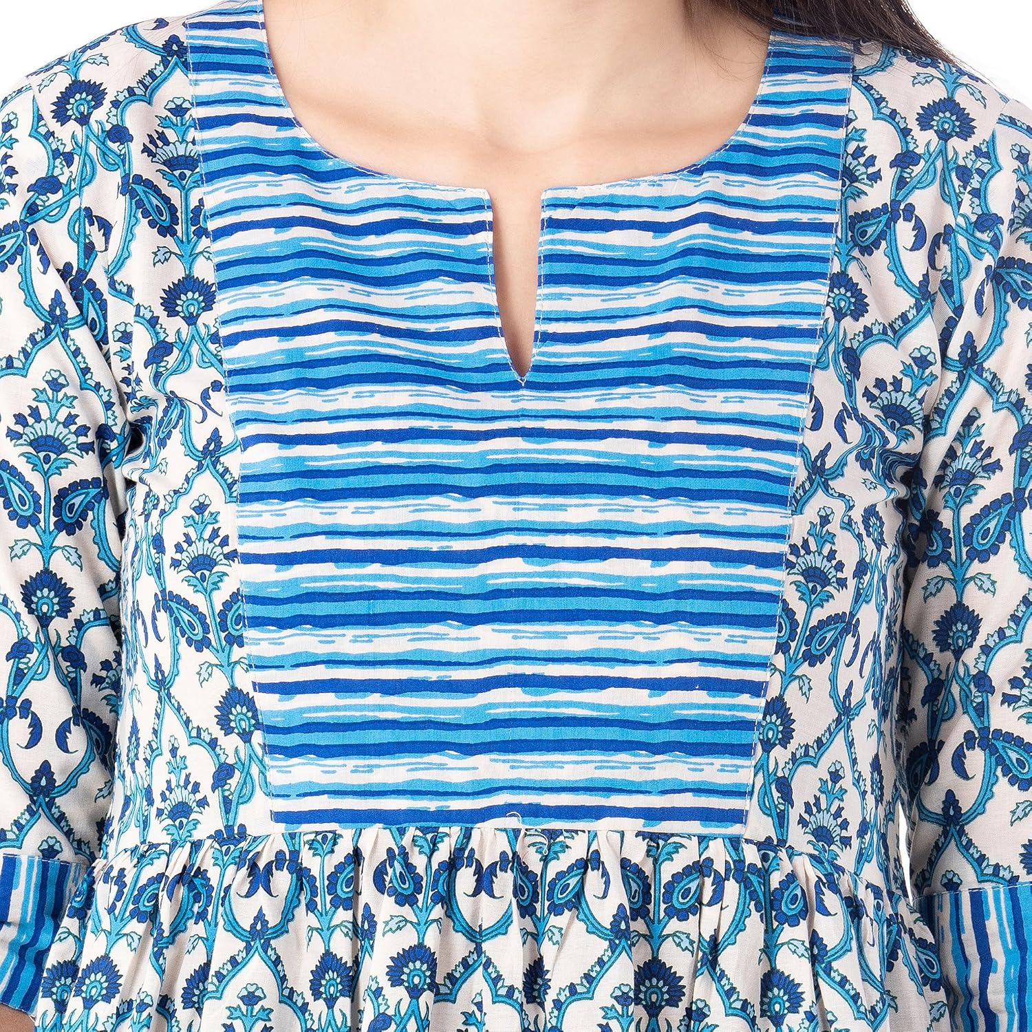 khushal women's cotton kurta with palazo