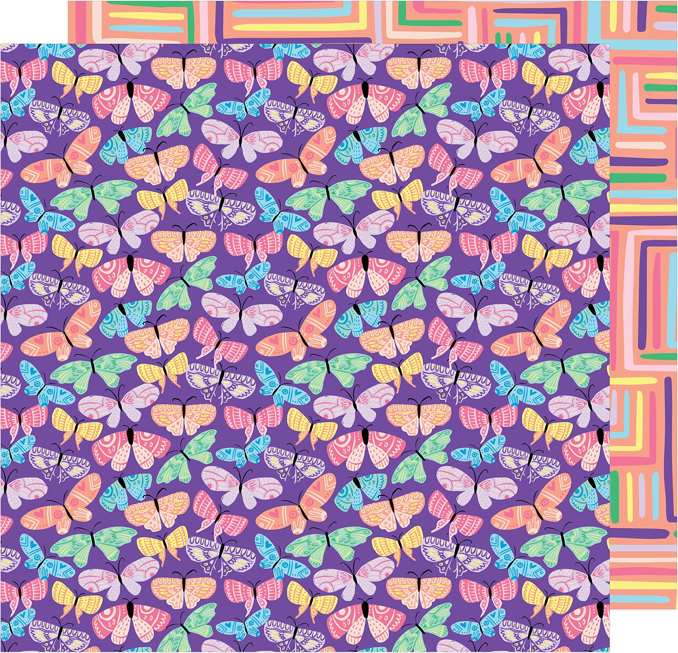 Amy Tan 12 x 12 Paper Flutter by (25 Pack), 12-x-12-Inch