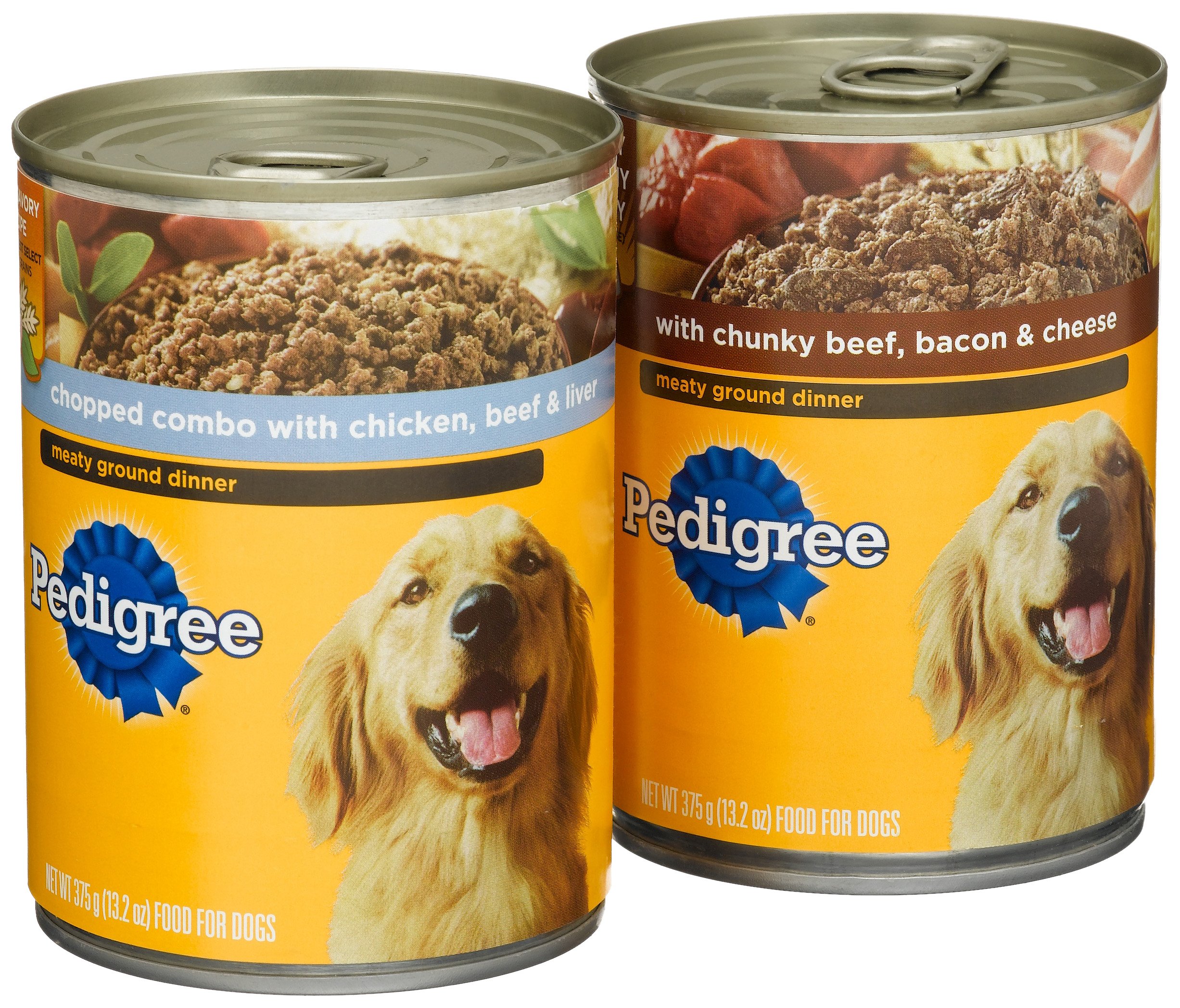 PEDIGREE CHOPPED GROUND DINNER Adult Canned Wet Dog Food Variety Pack