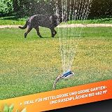 GRÜNTEK Oscillating Sprinkler Turbo Motor Rectangular up to 462 m2 view 5