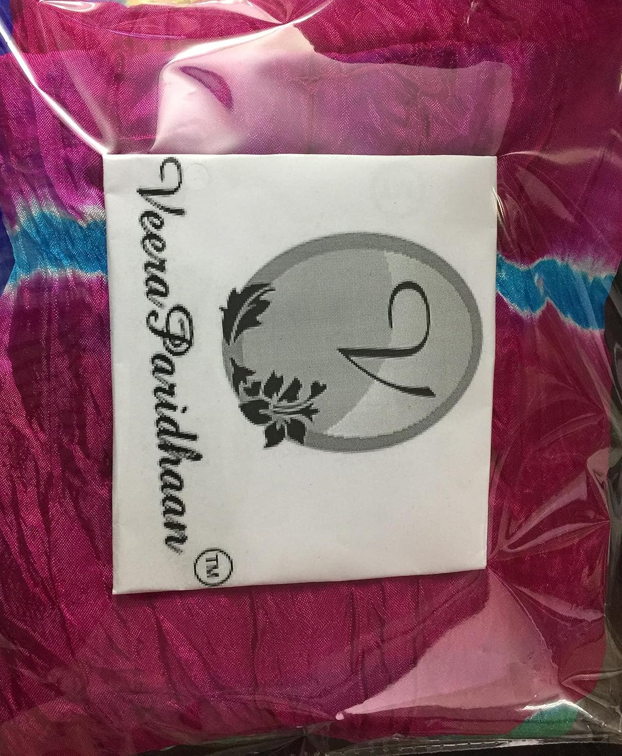 veera paridhaan women's printed dupatta, free size (multicolour, vp00057)