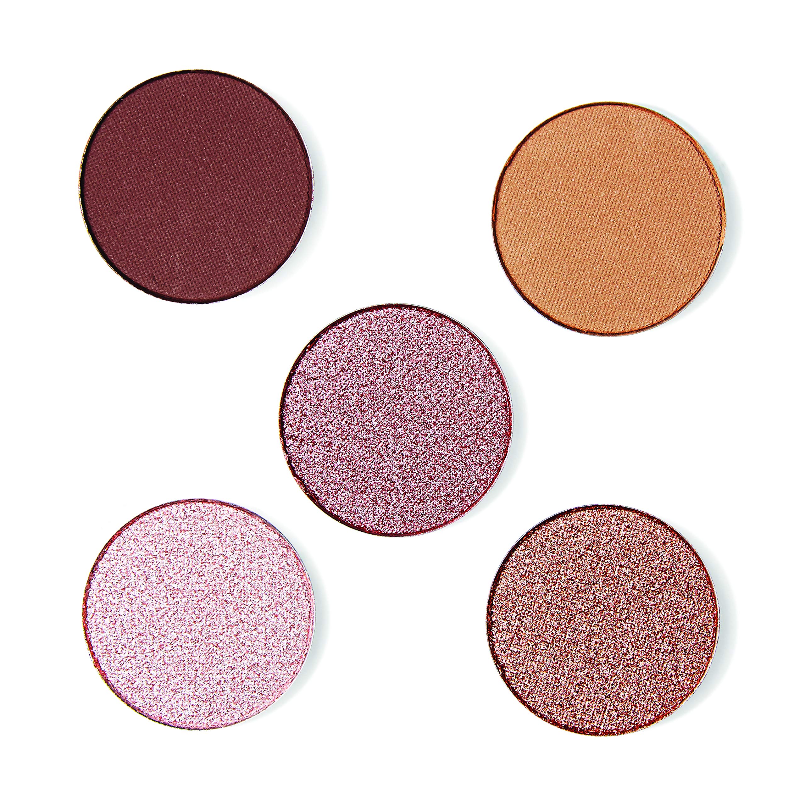 Revolution Beauty London Pro, Refill, Eyeshadow Pack, Neutral Ground, 5x1.2g